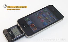 iPhone 4/4S iPod 通用型酒精测试仪 实用的手机配件（IPEGA品牌）